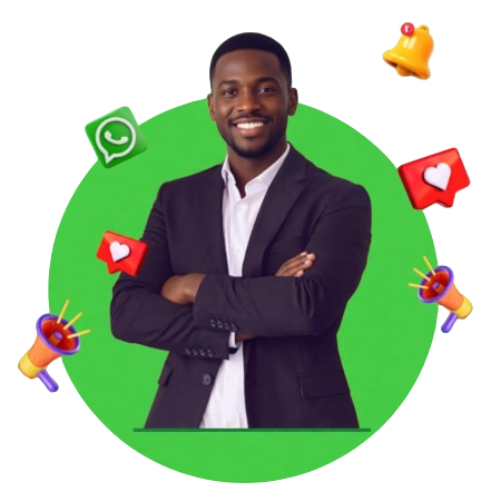 WhatsApp outreach conversation with icebreakers and customer replies